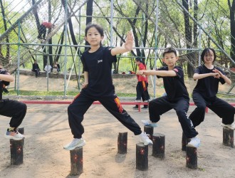 阜平县精武缘武馆举办“心怀武术梦 传承武术魂”研学活动