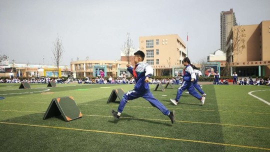 我运动 我快乐——人民大道教育集团翰林小学举行运动会