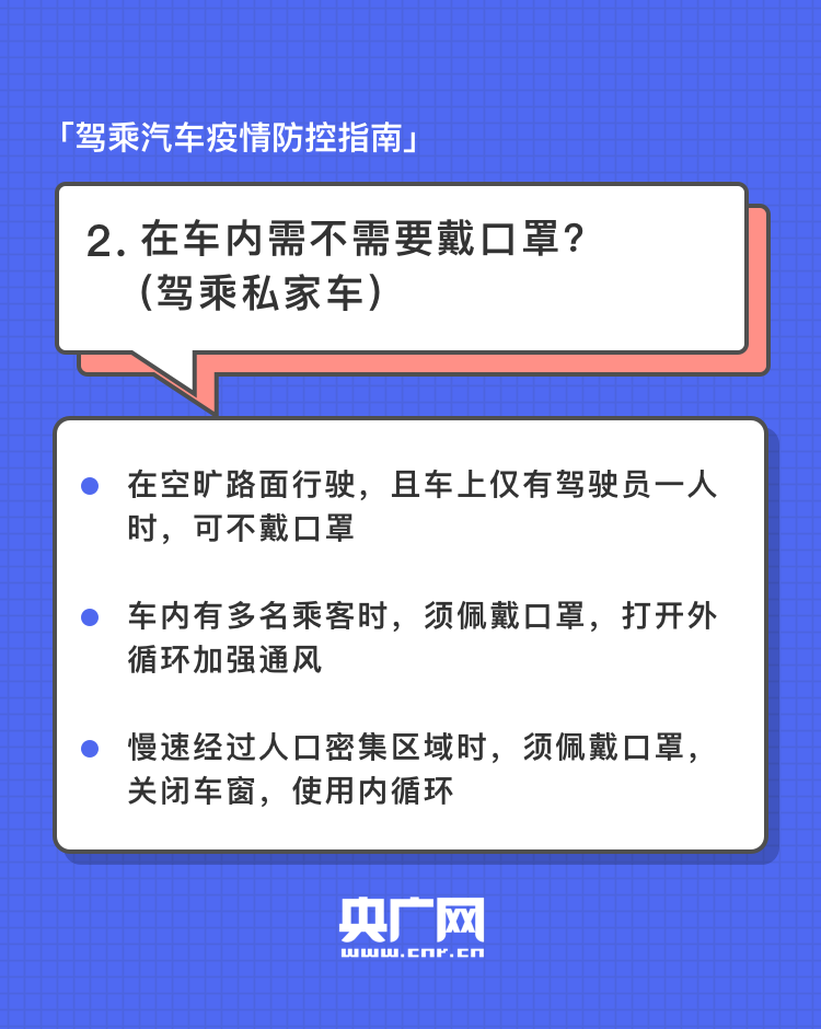 复工返岗 | 驾乘汽车出行别马虎 这份防控指南请收好