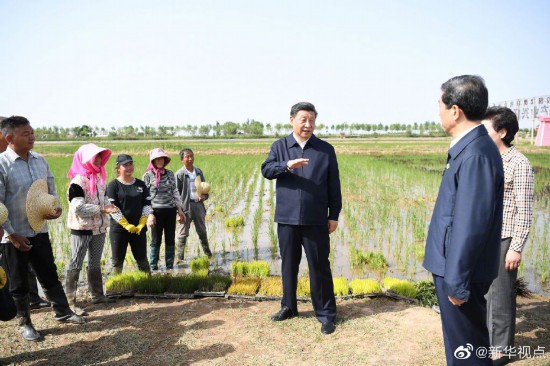 习近平：农业要节水化